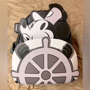 Loungefly Disney Steamboat Willie Mini Backpack- NWT